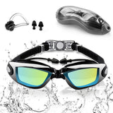Sebami Gafas de natación, Gafas para Nadar Protección UV antivaho gogles para Natacion Gafas de natación Ajustables para Adultos y niños