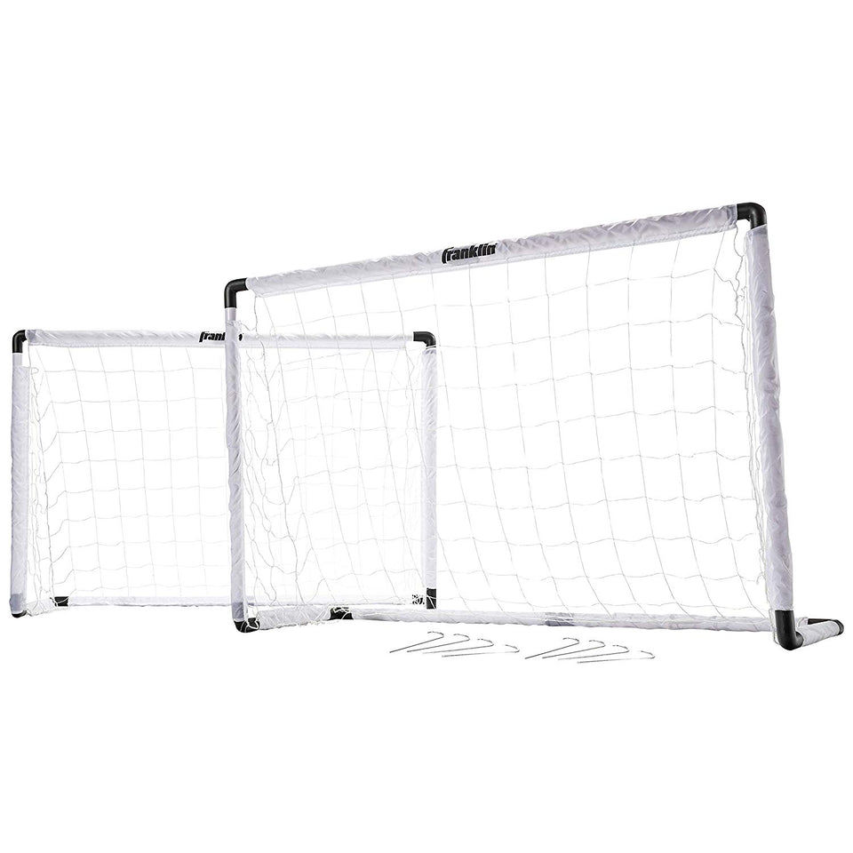 Franklin Sports Juego de Dos porterías de fútbol – 54 x 36 Pulgadas
