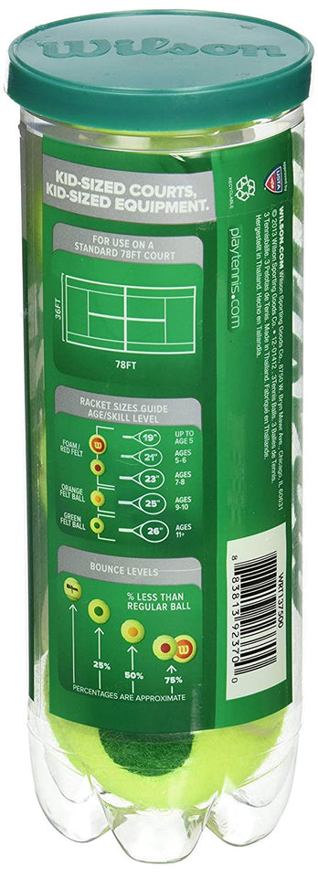 Wilson Uso Tournament Pelota de Tenis, color verde
